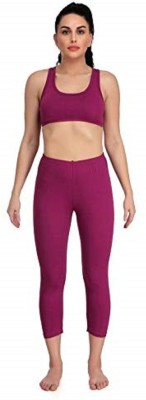 COMFORT LAYER Light Support™ Sweat-Absorbing Impact Active Yoga Sports Bras - Warm Purple - 235 Women Sports Lightly Padded Bra(Maroon)