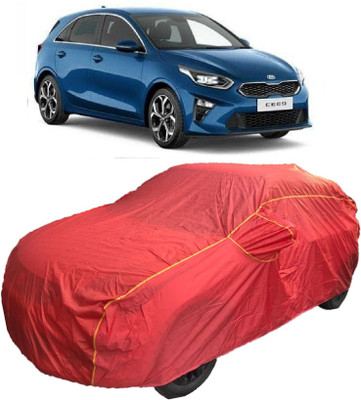 MoTRoX Car Cover For Kia ceed (With Mirror Pockets)(Red)