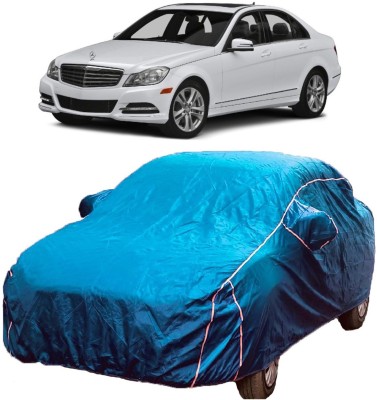 MoTRoX Car Cover For Mercedes Benz C220 (With Mirror Pockets)(Blue)