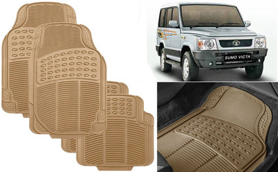 Auto Kite Rubber, PVC Standard Mat For  Tata Victa(Beige)