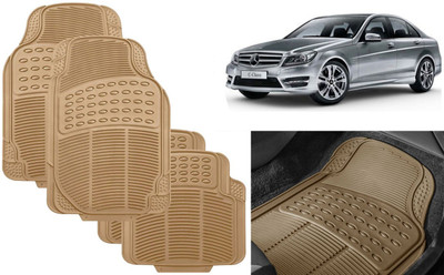 Auto Kite Rubber, PVC Standard Mat For  Mercedes Benz C-Class(Beige)