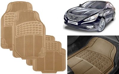 Auto Kite Rubber, PVC Standard Mat For  Hyundai Sonata Fluidic(Beige)