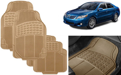Auto Kite Rubber, PVC Standard Mat For  Toyota Camry(Beige)
