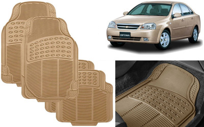 Auto Kite Rubber, PVC Standard Mat For  Chevrolet Optra(Beige)