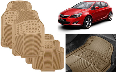 Auto Kite Rubber, PVC Standard Mat For  Opel Astra(Beige)