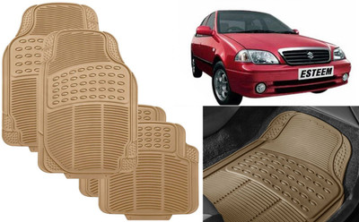 Auto Kite Rubber, PVC Standard Mat For  Maruti Suzuki Esteem(Beige)
