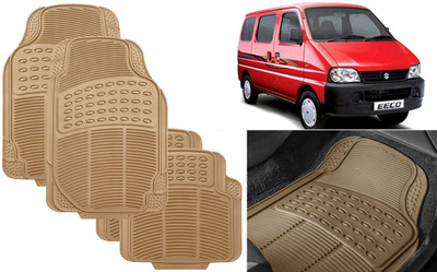 Auto Kite Rubber, PVC Standard Mat For  Maruti Suzuki Eeco(Beige)
