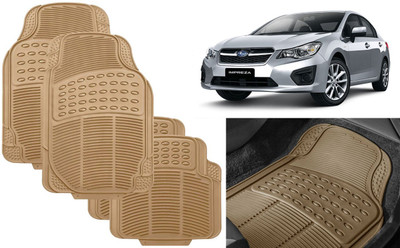 Auto Kite Rubber, PVC Standard Mat For  Subaru Impreza(Beige)