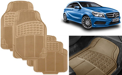 Auto Kite Rubber, PVC Standard Mat For  Mercedes Benz A-Class(Beige)