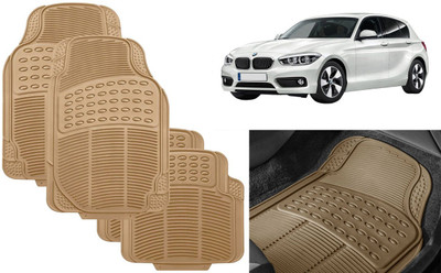 Auto Kite Rubber, PVC Standard Mat For  BMW 1 Series(Beige)
