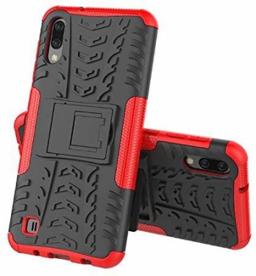 Glaslux Back Cover for Samsung Galaxy M10(Red, Rugged Armor, Pack of: 1)