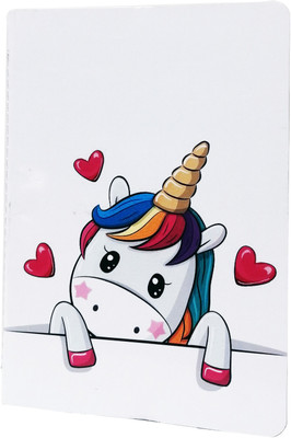 Northland Unicorn Regular Diary Ruled 75 Pages(Multicolor)