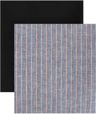 MAHARAJA Polyester Striped Shirt & Trouser Fabric
