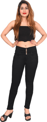 Queenie Regular Women Black Jeans