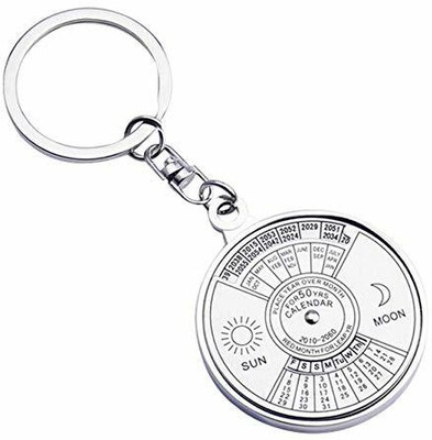 gtrp 50 year Metal Timeless Calendar Keychain New Key Chain