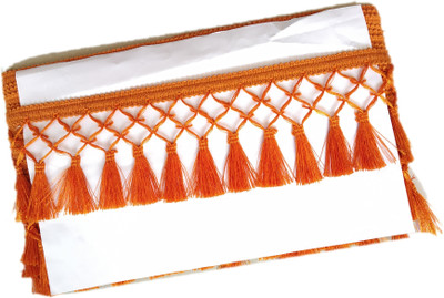 MARUTI KRUPA ENTERPRISE MAKE ORANGE TASSELS FANCY 9 METER Lace Reel(Pack of 1)