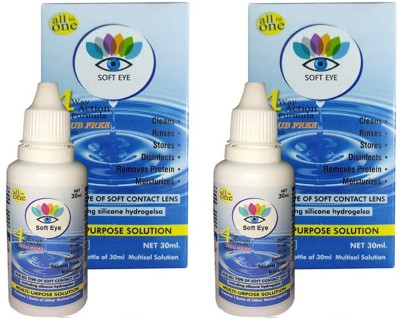 soft eye contact lens solution solution 30 ml and 2 case solution(30 ml)