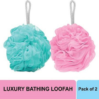 TRUOM Loofah(Pack of 2, Multicolor)