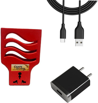 DAKRON Wall Charger Accessory Combo for Lenovo Z6 Pro(Multicolor)