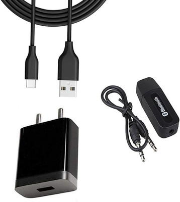 SARVIN Wall Charger Accessory Combo for LG W30 Pro(White)