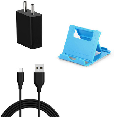 SARVIN Wall Charger Accessory Combo for Samsung Galaxy M30s(White)
