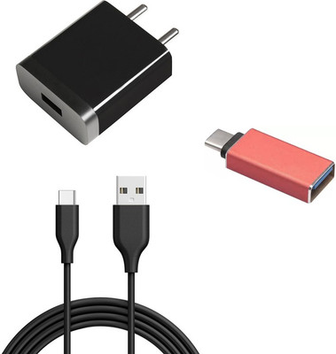 DAKRON Wall Charger Accessory Combo for Realme XT(Multicolor)