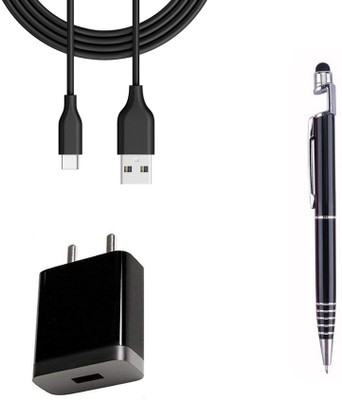 DAKRON Wall Charger Accessory Combo for OPPO A9 2020(Multicolor)