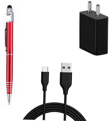 DAKRON Wall Charger Accessory Combo for Lenovo K10 Plus(Multicolor)
