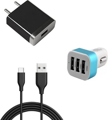 SARVIN Wall Charger Accessory Combo for OPPO Reno 2Z(Black)
