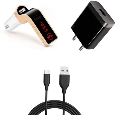 SARVIN Wall Charger Accessory Combo for Vivo V17(White)