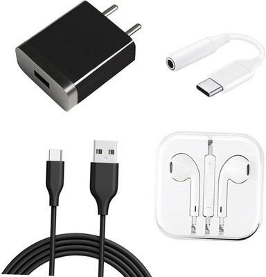 SARVIN Wall Charger Accessory Combo for Umidigi F1 Play(White)