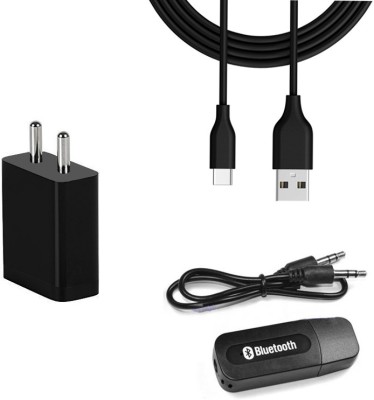 SARVIN Wall Charger Accessory Combo for Samsung Galaxy A70s(Black)