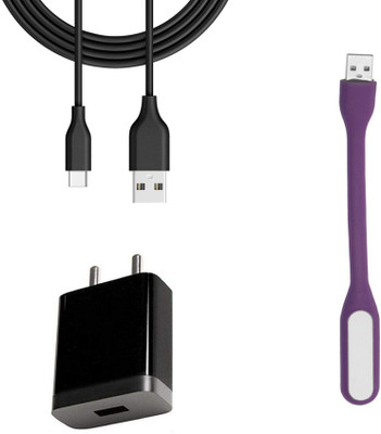 SARVIN Wall Charger Accessory Combo for OPPO A9 2020(Black)