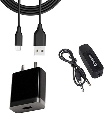 DAKRON Wall Charger Accessory Combo for HTC Wildfire X(White)