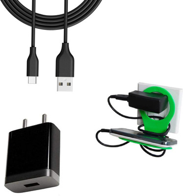 DAKRON Wall Charger Accessory Combo for HTC Wildfire X(White)