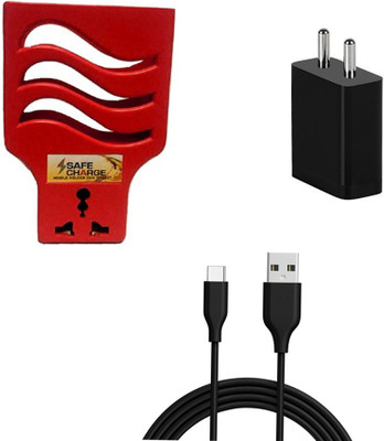 DAKRON Wall Charger Accessory Combo for Samsung Galaxy A80(Multicolor)