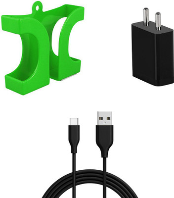 SARVIN Wall Charger Accessory Combo for Samsung Galaxy M30s(White)