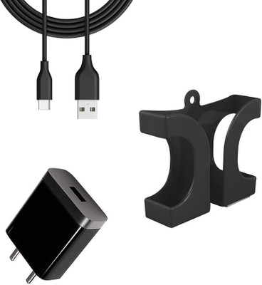 DAKRON Wall Charger Accessory Combo for OPPO Reno 2(Black)