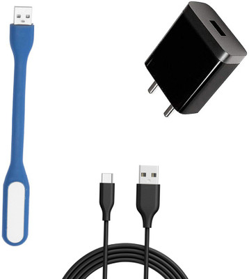 DAKRON Wall Charger Accessory Combo for Vivo V17(Multicolor)