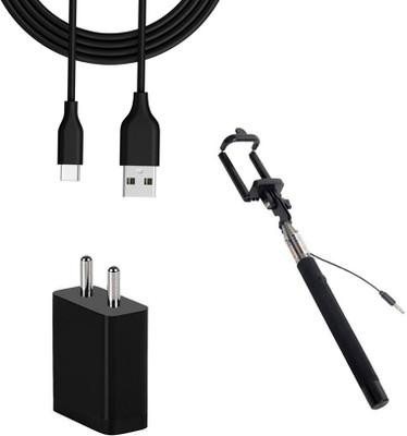 SARVIN Wall Charger Accessory Combo for Lenovo K10 Note(White)