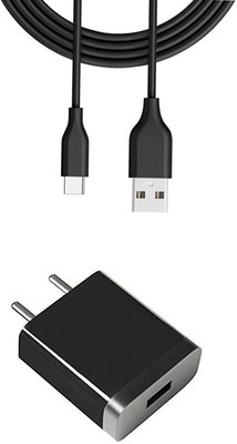 SARVIN Wall Charger Accessory Combo for Motorola One Macro(Black)