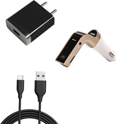 SARVIN Wall Charger Accessory Combo for Realme X2(White)