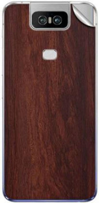 Orgic India Asus 6Z Mobile Skin(Dark Wood)