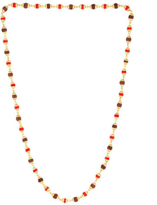 Haridwar astro Gold-plated Plated Brass, Wood Chain