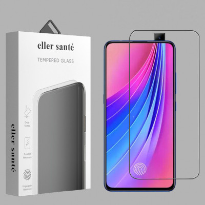 eller santé Edge To Edge Tempered Glass for Vivo V15 Pro(Pack of 1)