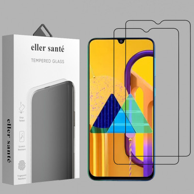 eller santé Edge To Edge Tempered Glass for Samsung Galaxy M30s(Pack of 2)