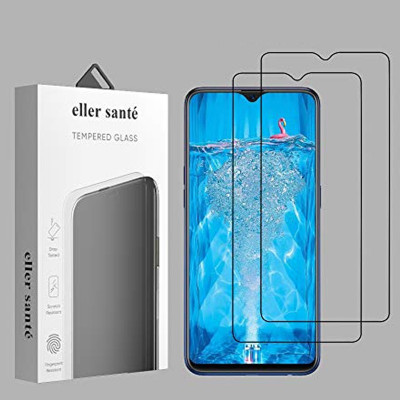 eller santé Edge To Edge Tempered Glass for Oppo F9 / Oppo F9 Pro(Pack of 2)
