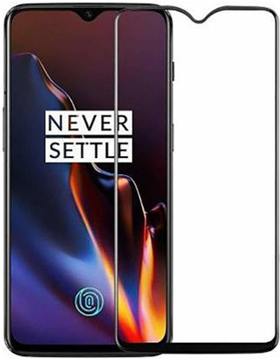 CraveMart Edge To Edge Tempered Glass for OnePlus 6(Pack of 1)