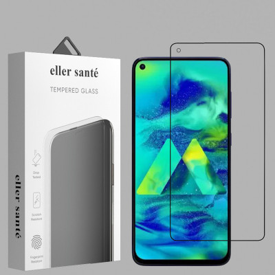 eller santé Edge To Edge Tempered Glass for Samsung Galaxy M40(Pack of 1)