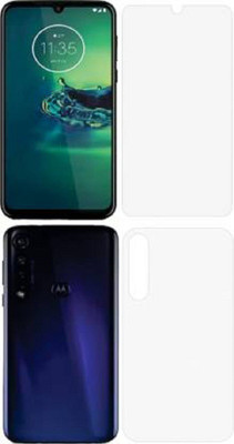 Anaya Front and Back Screen Guard for Moto G8 Plus(Pack of 3)